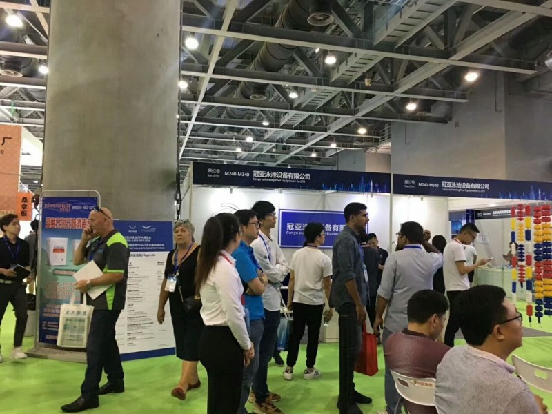 名企聚首廣州，2018亞洲泳池SPA博覽會昨日開幕