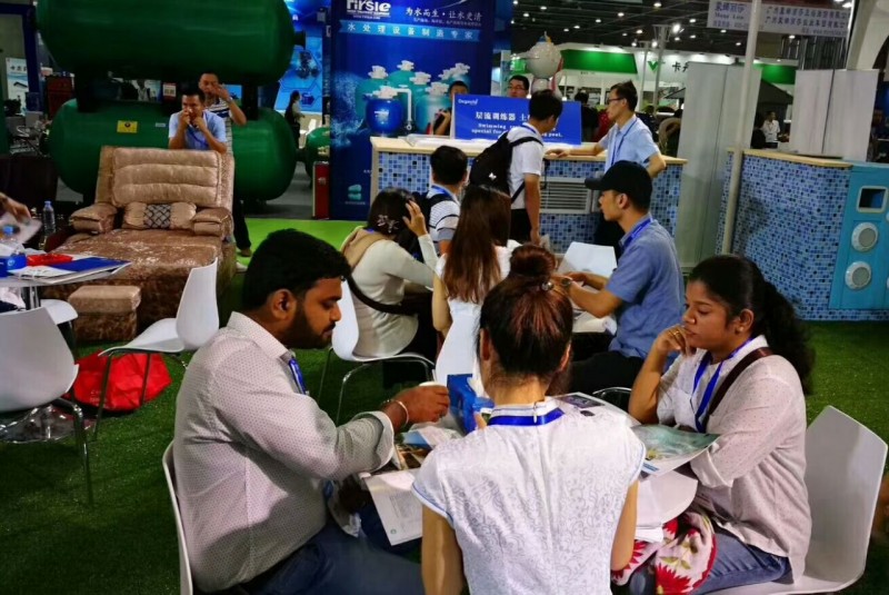 名企聚首廣州，2018亞洲泳池SPA博覽會昨日開幕